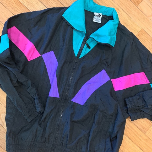 puma 90s retro windbreaker